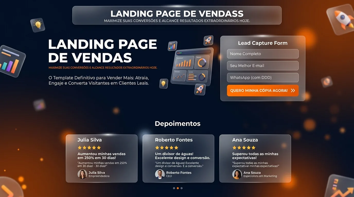 Landing Page de Vendas e Conversão