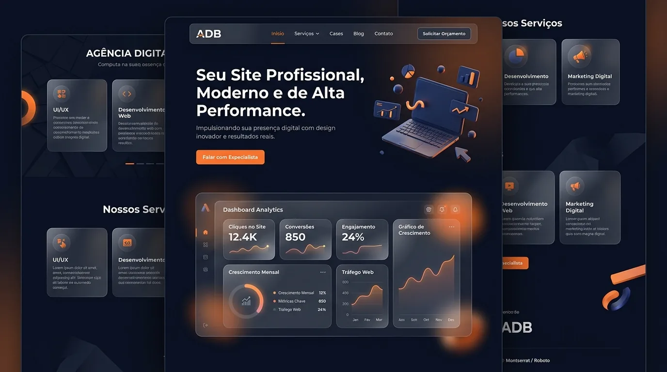 Website Institucional Profissional em Português